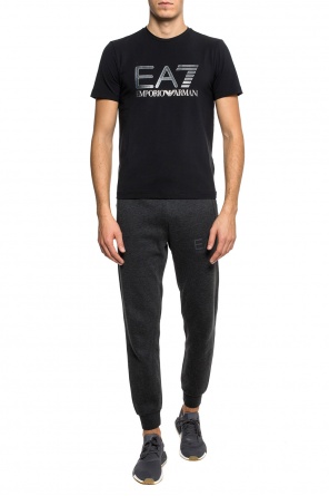 T-shirt with logo, zdjęcie 2 T-shirt with logo od EA7 Emporio Armani